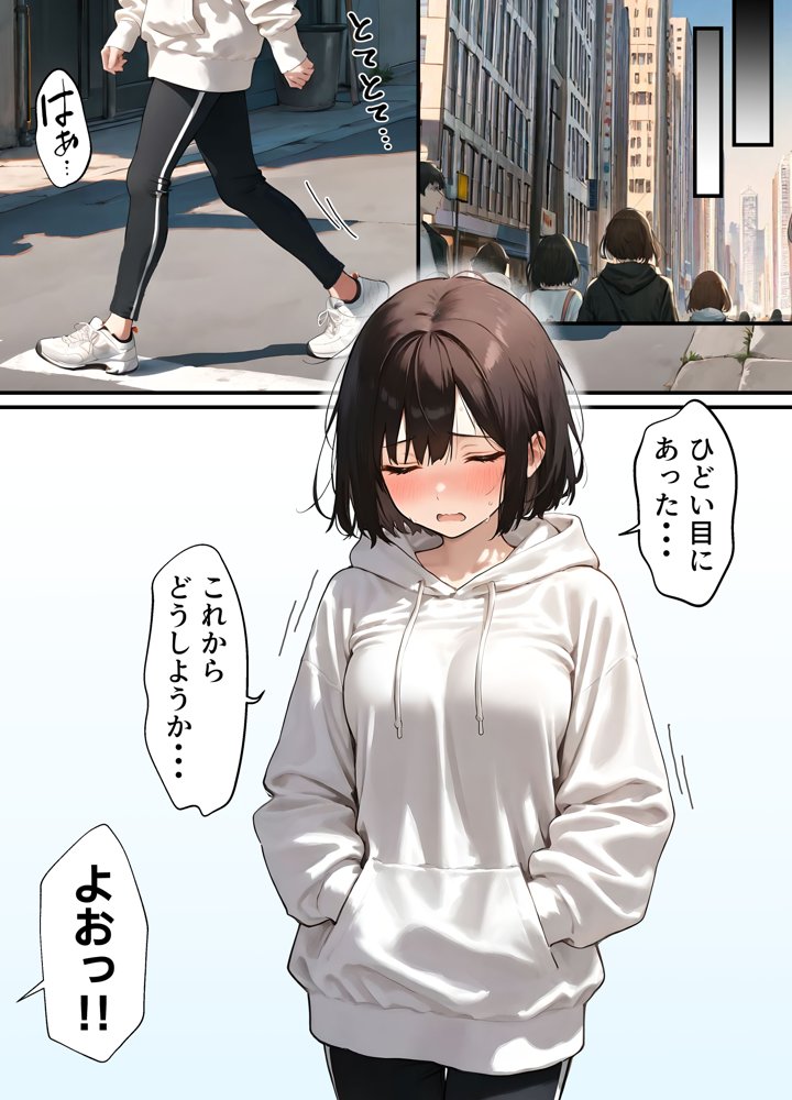 女体化したオレが清楚系ビッチの妹のせいでチャラ男に強●メス堕ち