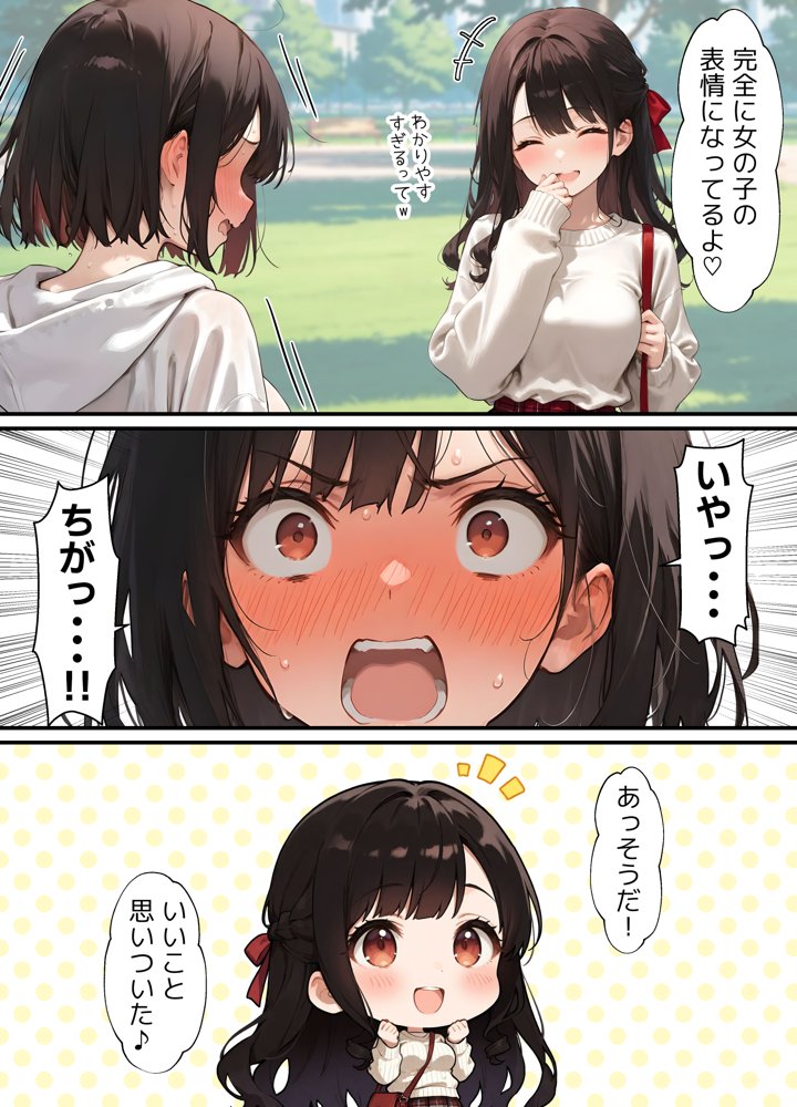 女体化したオレが清楚系ビッチの妹のせいでチャラ男に強●メス堕ち