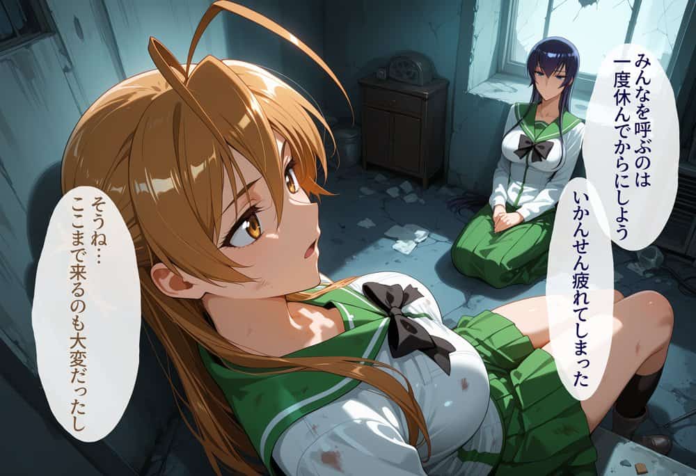 ゾンビがまんえんしたH〇TDの世界で…催● ハーレム作り