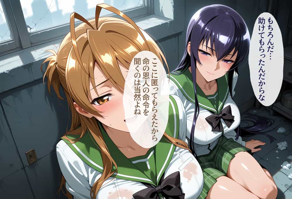 ゾンビがまんえんしたH〇TDの世界で…催● ハーレム作り