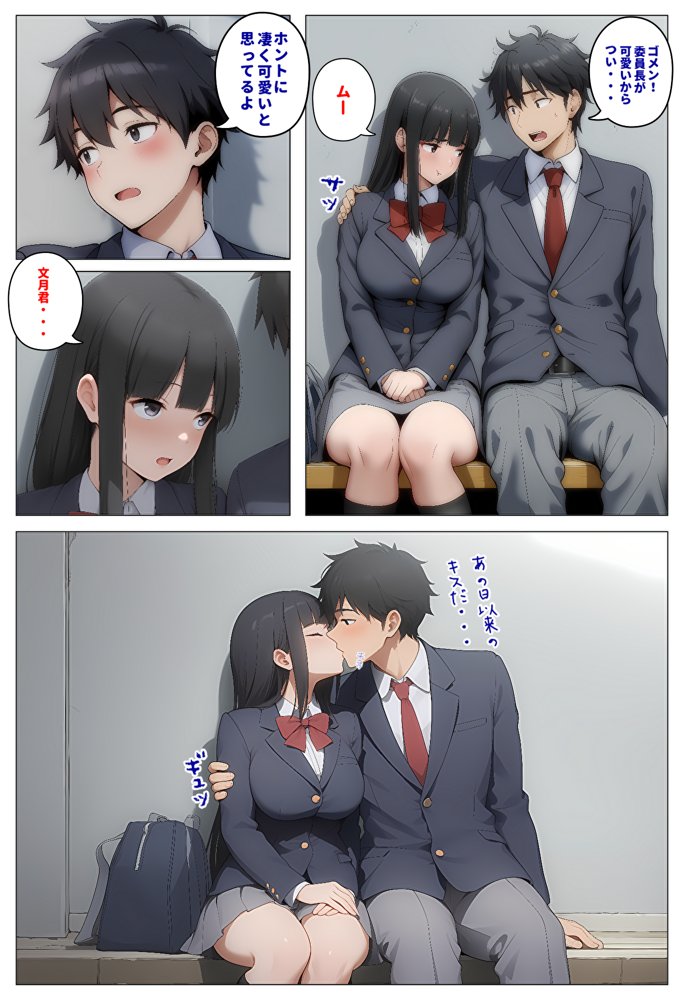 委員長とギャルがセックス勝負〜2・幼馴染が好きなのに委員長と付き合いだした結果