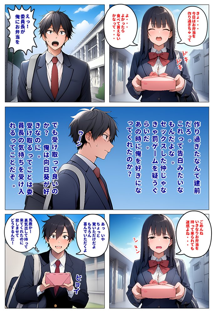 委員長とギャルがセックス勝負〜2・幼馴染が好きなのに委員長と付き合いだした結果