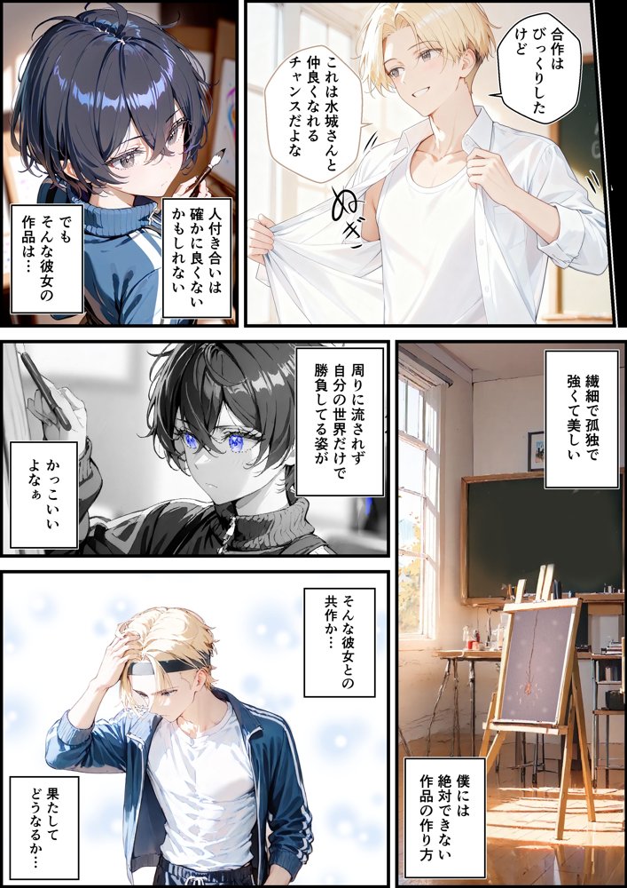君と僕の額縁