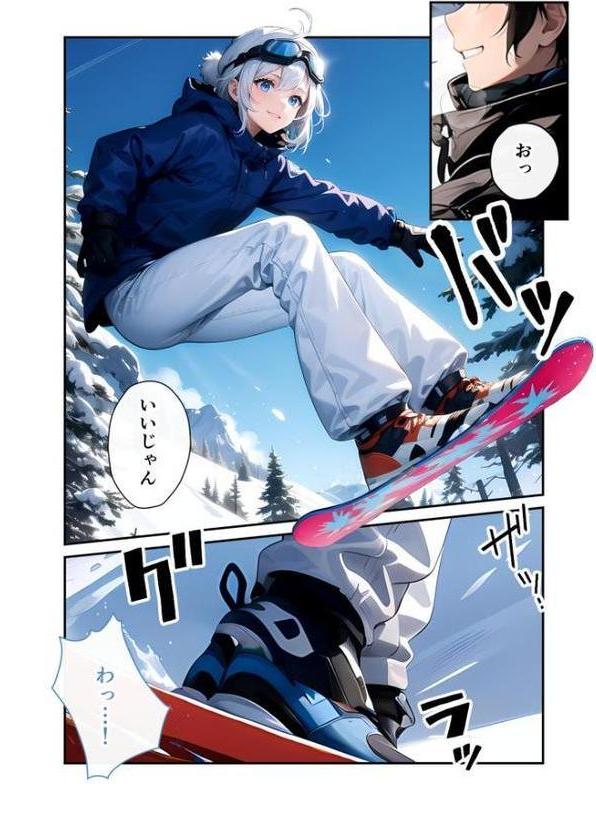 いちゃLOVE純情ベッドルーム 〜スノボデート、甘いひとときに溶ける両片想い〜 モザイク版