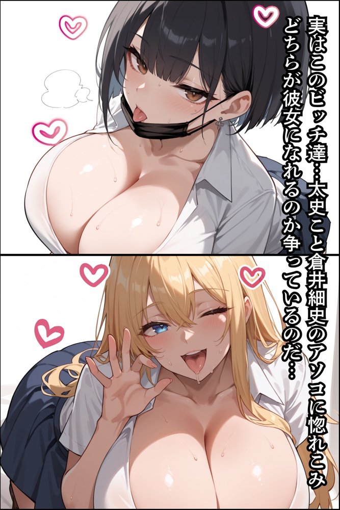 女子校生彼氏持ちのビッチ達がボクのチ○コで遊んだ結果 もう僕以外では満足出来なくなった件 サード