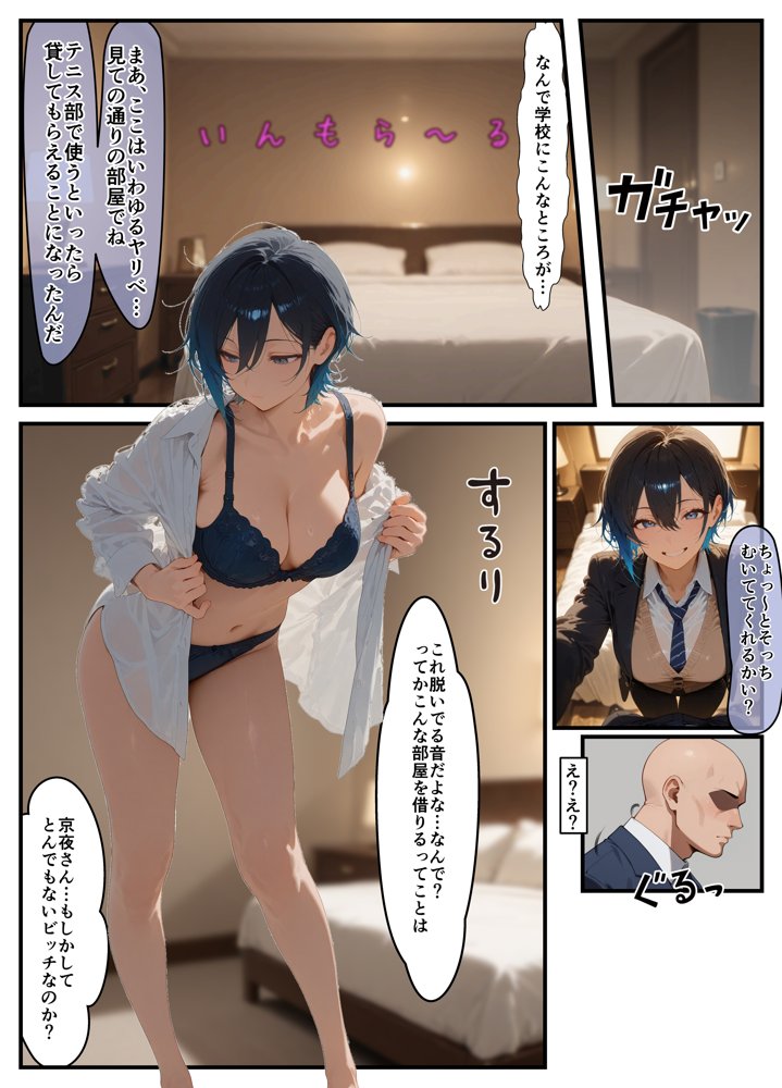 女学園の王子様♀の百合ハーレムの竿係になった