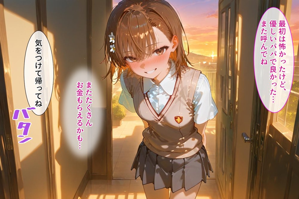 <新>パパ活ハメ撮り記録I カメラの前で快楽堕ち宣言 (御坂美琴編) hitomi raw無料エロ漫画(同人誌)サンプル画像018