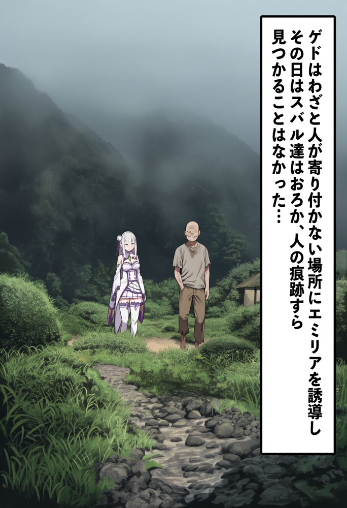 高潔なハーフエルフのエ〇リアが辺境の農民爺に騙され嫁に堕とされる