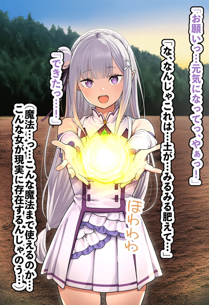 高潔なハーフエルフのエ〇リアが辺境の農民爺に騙され嫁に堕とされる