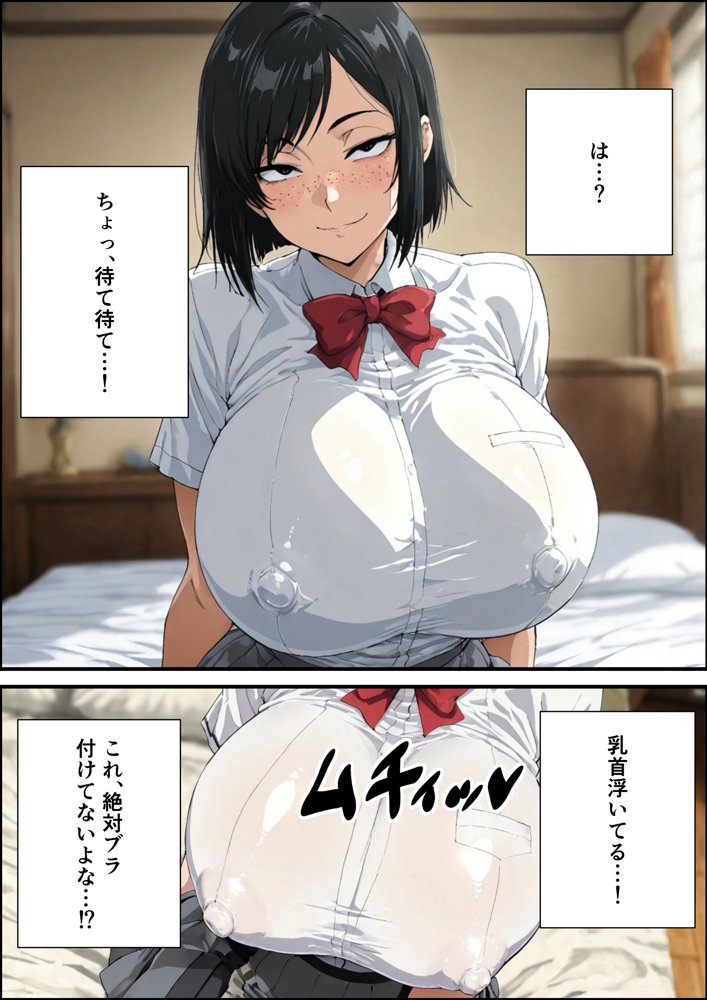 地味顔爆乳オタ友からの誘惑が止まらない