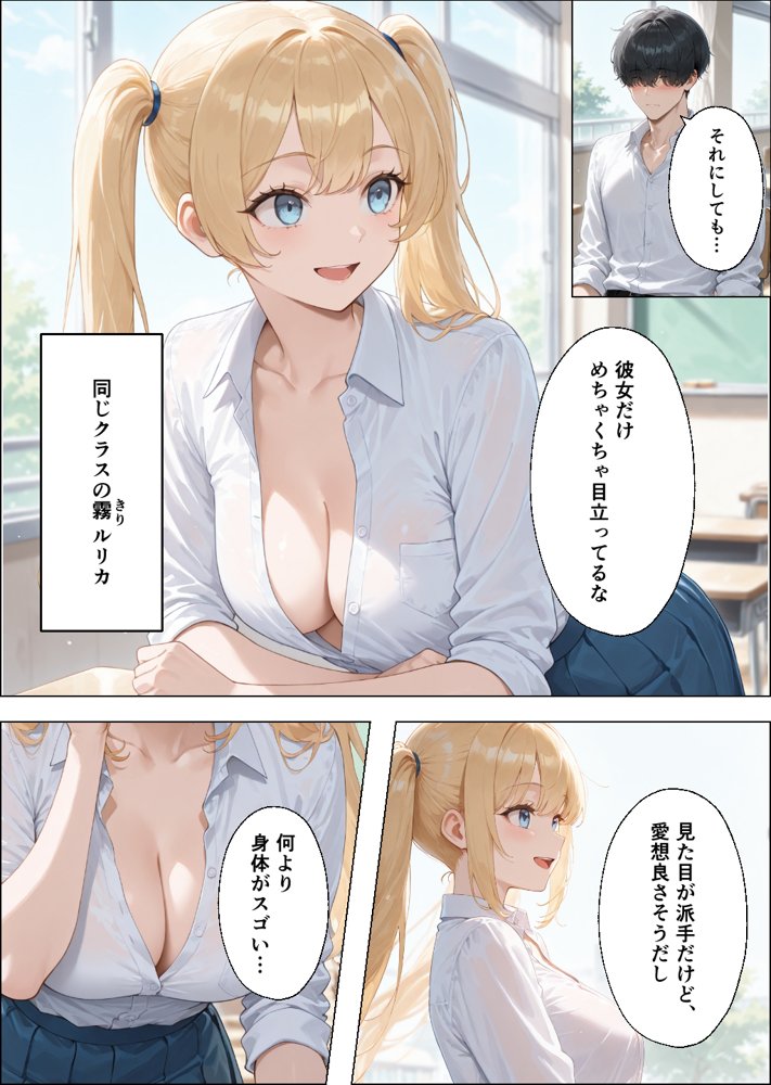 陰キャな僕がなぜか金髪ギャルと付き合えた話 〜金髪ギャルからの責めを我慢できたら生えっち！？〜