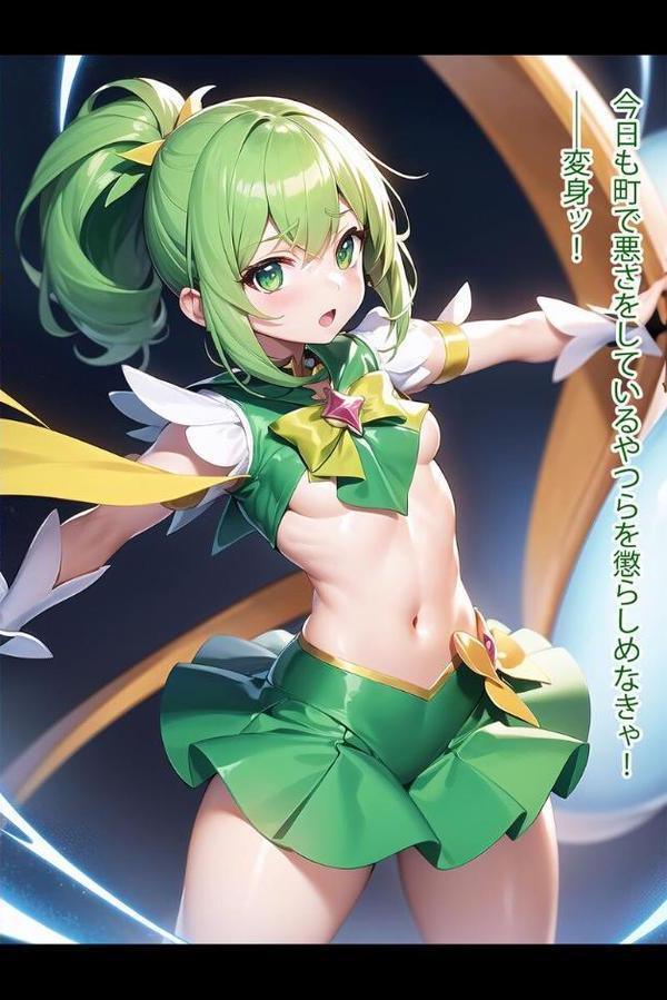 【全2作収録】禁断の悪堕ち変身ヒロイン【グリーン・シルバー編】 モザイク版 hitomi raw無料エロ漫画(同人誌)サンプル画像006