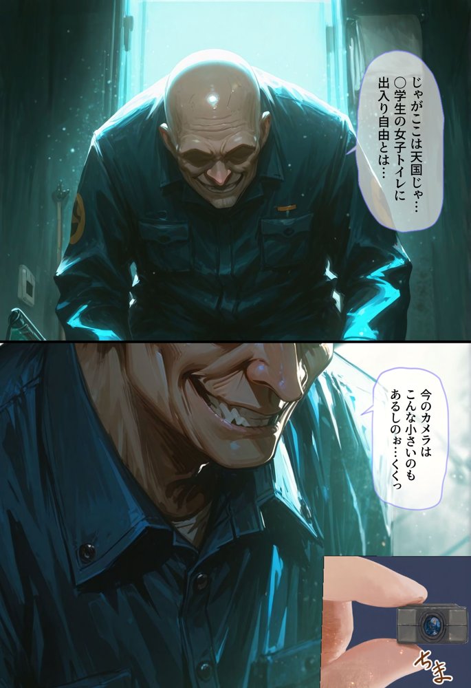 用務員爺が壊す〜便所ブラシ処女膜破壊〜 hitomi raw無料エロ漫画(同人誌)サンプル画像004