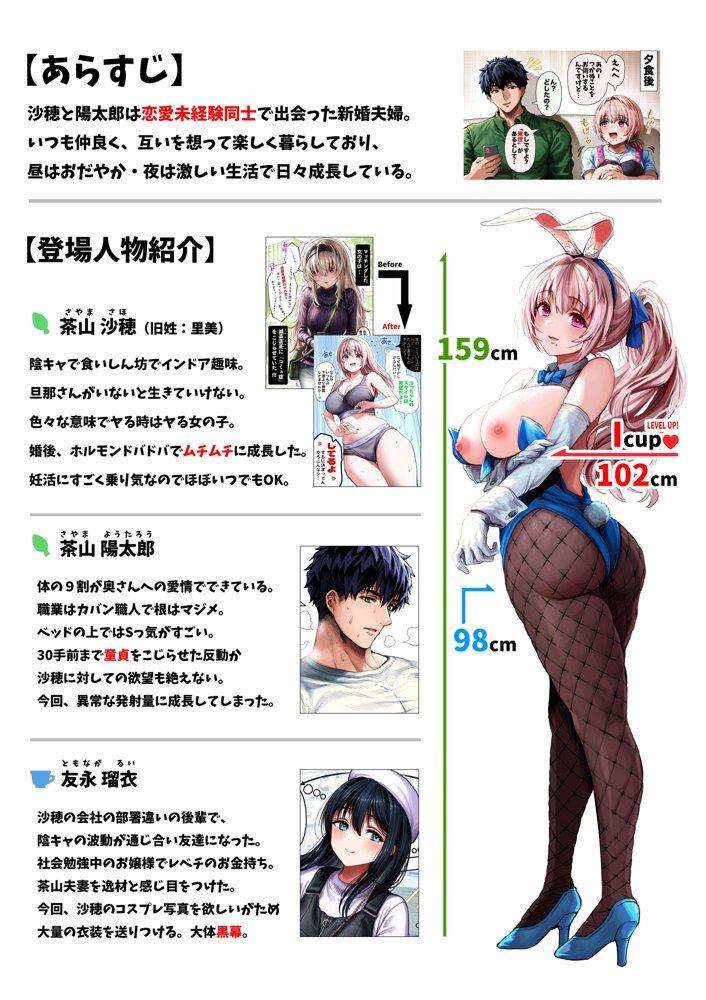 夫婦ノ夜 汁だく編 〜お茶目な奥さんとコスプレぶっかけ祭〜