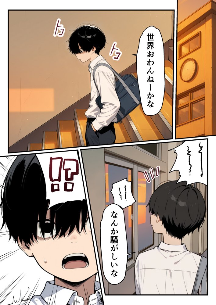 ゾンビに支配された学園で冴えない童貞のオタク君が少女たちの救世主になる話