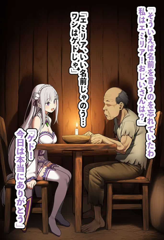 高潔なハーフエルフのエ〇リアが辺境の農民爺に騙され嫁に堕とされる hitomiエロ漫画raw(同人誌)無料サンプル画像012