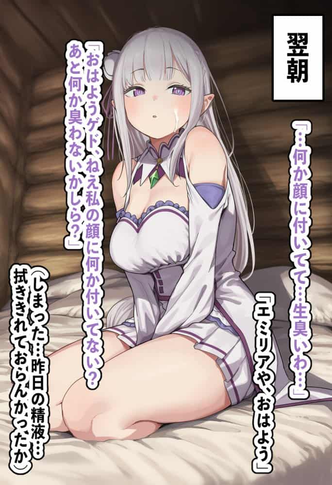 高潔なハーフエルフのエ〇リアが辺境の農民爺に騙され嫁に堕とされる hitomiエロ漫画raw(同人誌)無料サンプル画像021