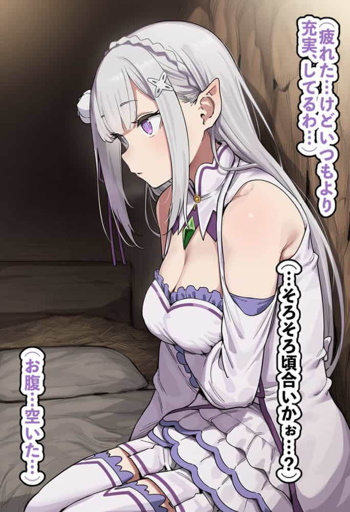 高潔なハーフエルフのエ〇リアが辺境の農民爺に騙され嫁に堕とされる hitomiエロ漫画raw(同人誌)無料サンプル画像044