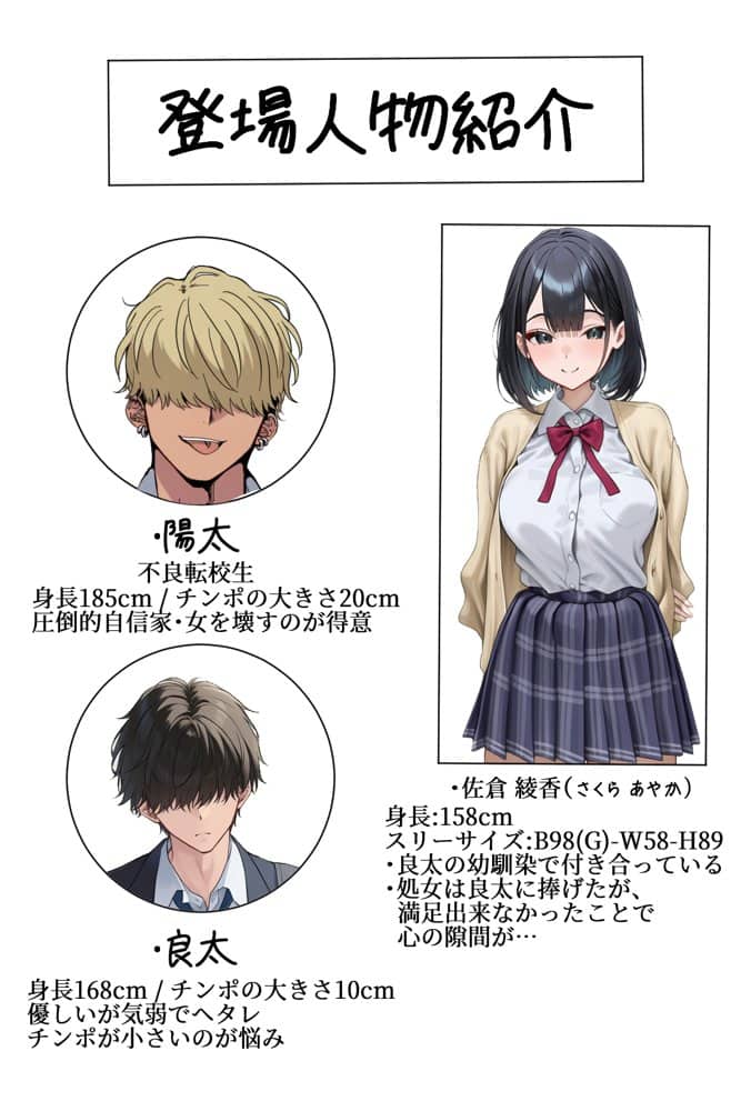 幼馴染の巨乳彼女がDQN転校生にNTRれたのだが