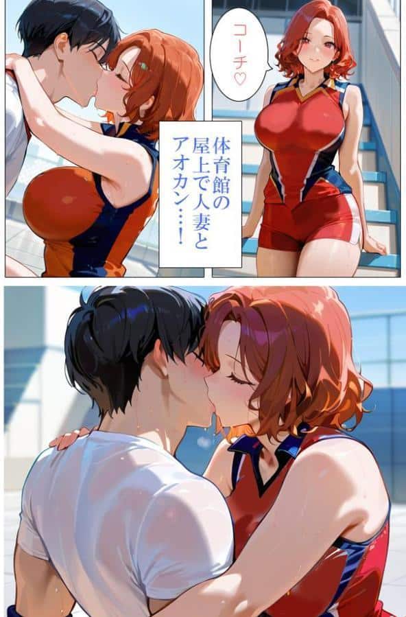 ハメまくりママさんバレー6 桃子さん編 hitomiエロ漫画raw(同人誌)無料サンプル画像008