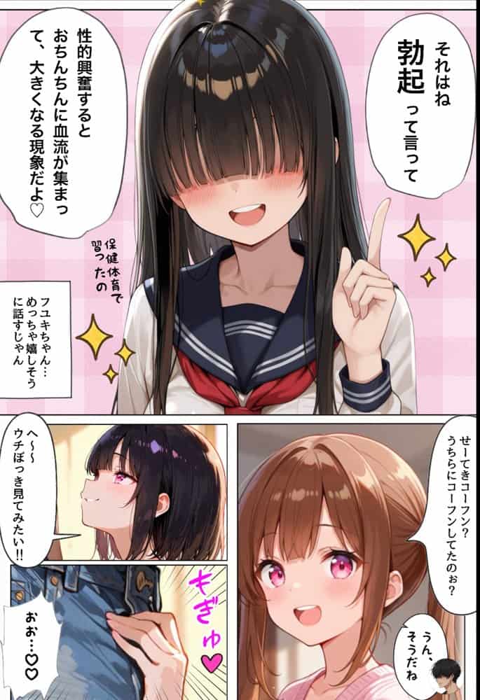 三姉妹の義妹たちに好き放題エロいことしてたら逆転されてしこたま搾精されちゃいました。 hitomiエロ漫画raw(同人誌)無料サンプル画像034