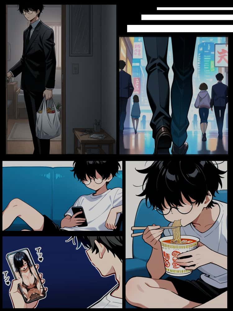 アラサー童貞の俺がマチアプで無双できるようになった理由 hitomiエロ漫画raw(同人誌)無料サンプル画像009