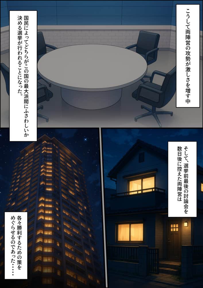 投票率99％！？寝取り派VS純愛派〜勝者の先に待つ日常〜