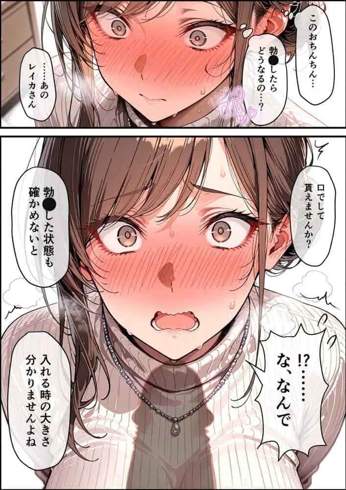 彼女の母親（38）にデカチン見せたら生ハメセックスする事になった話【ぬるぬるエロアニメ同梱】