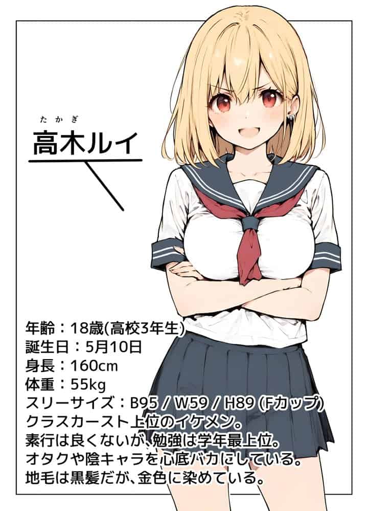 女体化したカースト上位男がキモオタに下剋上レ●プされ種付けを懇願するオンナノコへと堕ちる話