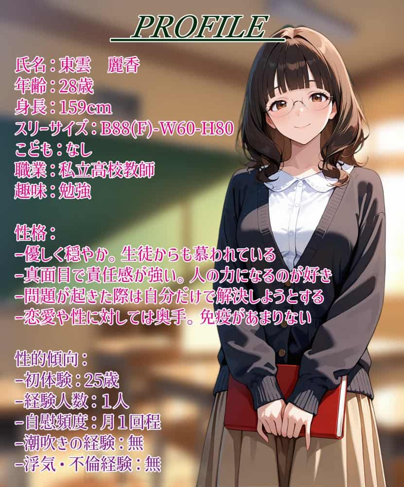 人妻NTR 生徒のためー妻が受け入れた淫らな教育ー