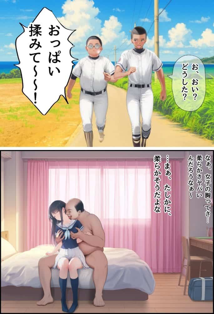 想いを寄せていた幼馴染みが中年メタボ教師（BMI40）と肉体関係だった件