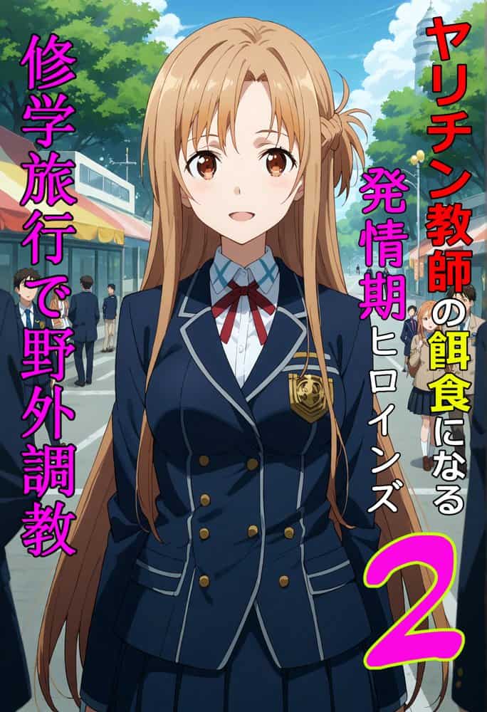 ヤリチン教師の餌食になる発情期ヒロインズ2〜修学旅行で野外調教〜 hitomiエロ漫画raw(同人誌)無料サンプル画像001