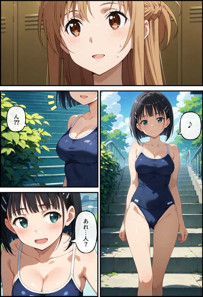 ヤリチン教師の餌食になる発情期ヒロインズ3〜水泳特訓で晒し者にされる〇葉〜