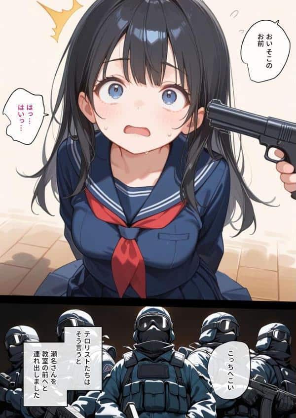 学園を占拠したテロリストがド変態だったら モザイク版