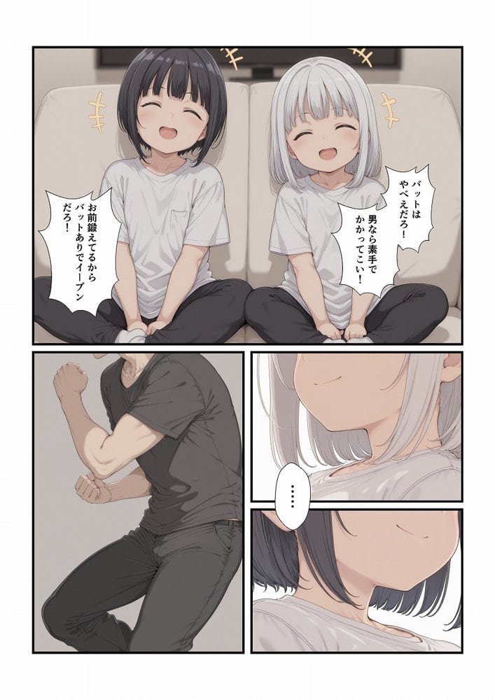 妹たちとエッチするわけないだろ! 次女編 hitomiエロ漫画raw(同人誌)無料サンプル画像010