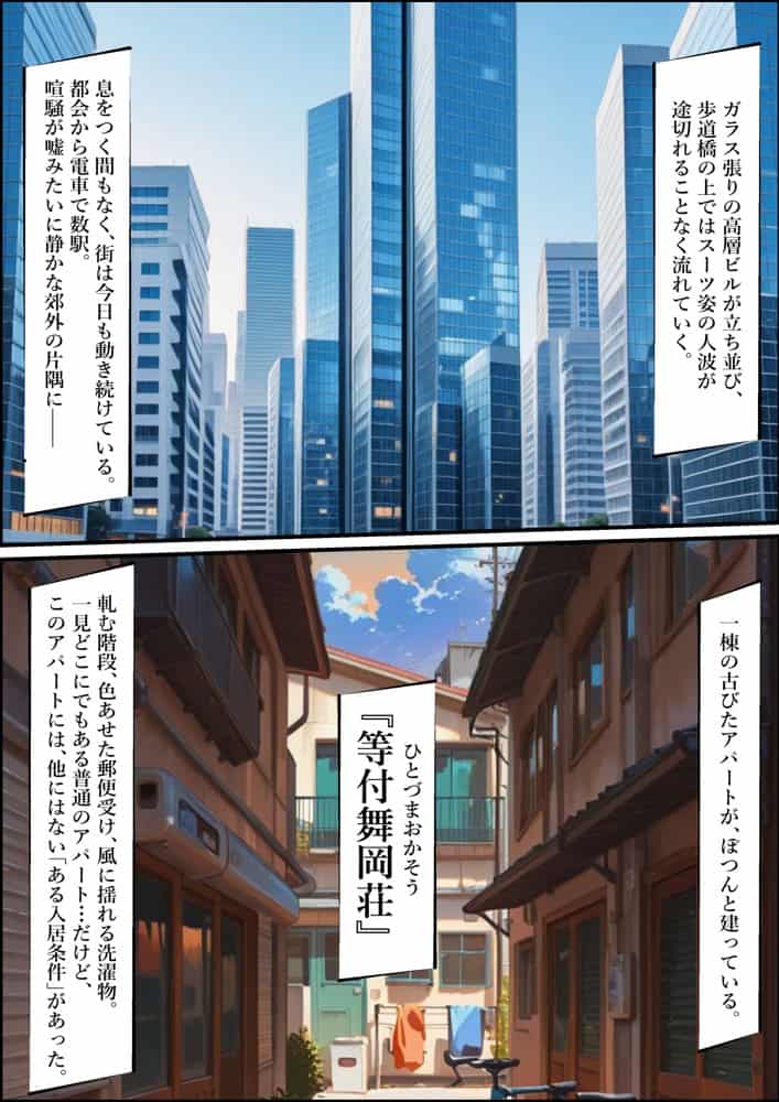 【4K高画質】人妻限定アパート〜大家のペットになった日編〜_総集編 2 hitomiエロ漫画raw(同人誌)無料サンプル画像001