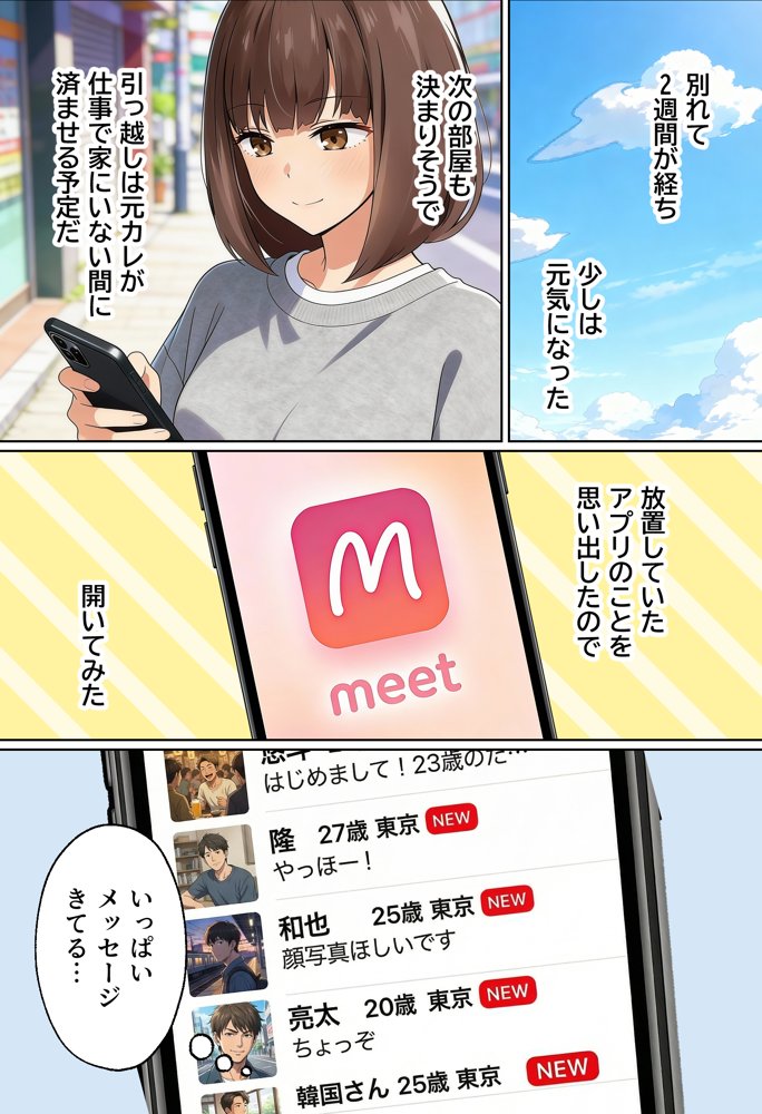 【実話】都合のいい女だったOL（23）がモラハラ彼氏から卒業して、マチアプで本命男を掴むまでwww