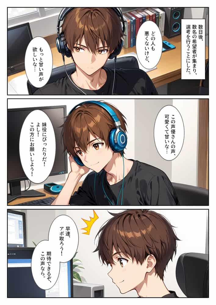 エロゲ声優志望の爆乳妹が兄の実演セックス指導でガチ恋する話。 hitomiエロ漫画raw(同人誌)無料サンプル画像003