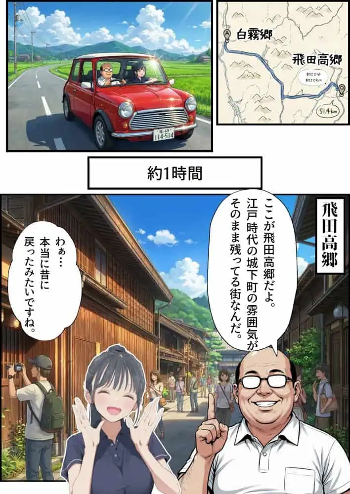 【義阜編】おじさん、私を旅に連れてって