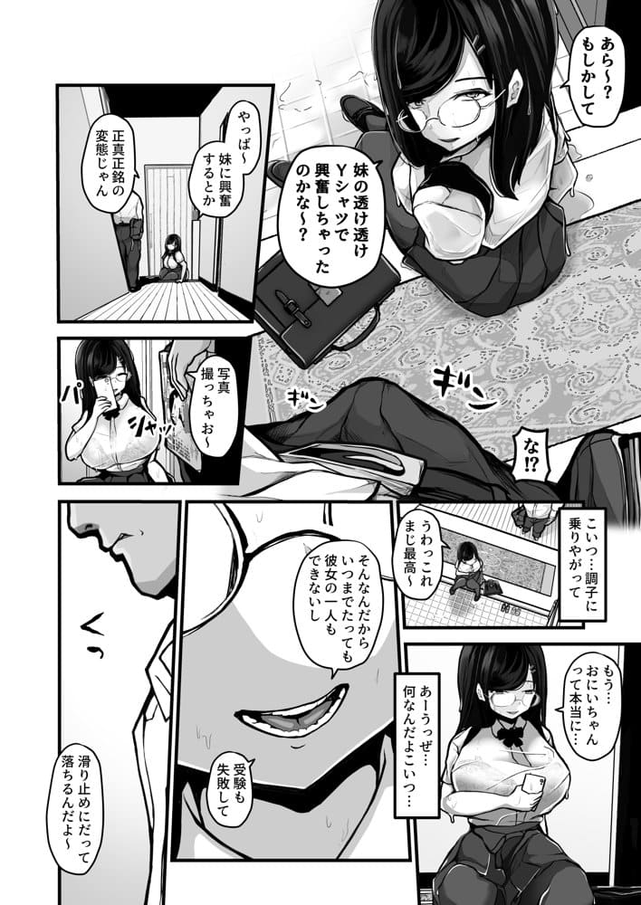 煽ってきた性悪巨乳の妹をわからせちゃったんだが、親にチクられて人生終了しそうwww