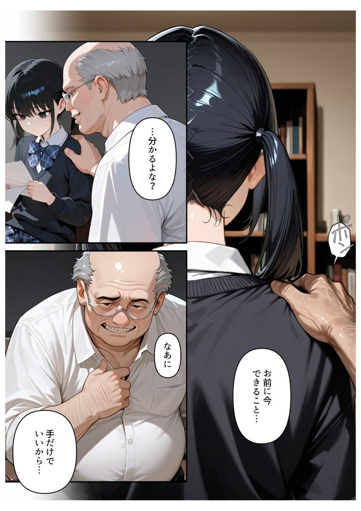 進路と引き換えに1年間中年の担任教師に私がされたこと〜お巡りさん・・・早くコイツを○捕して？〜