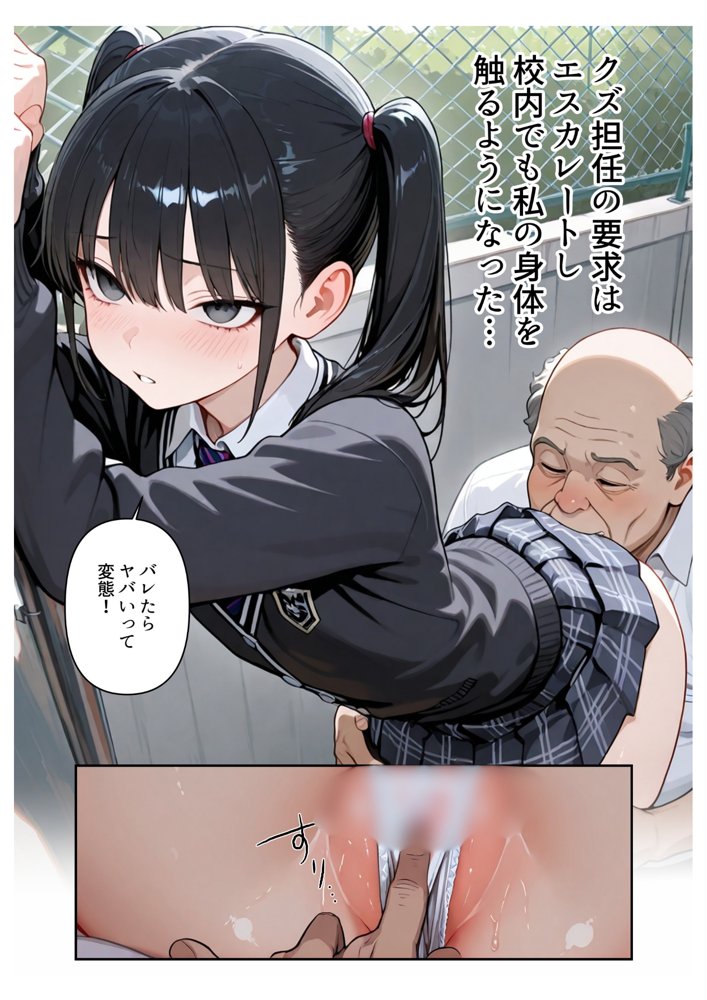 進路と引き換えに1年間中年の担任教師に私がされたこと〜お巡りさん・・・早くコイツを○捕して？〜