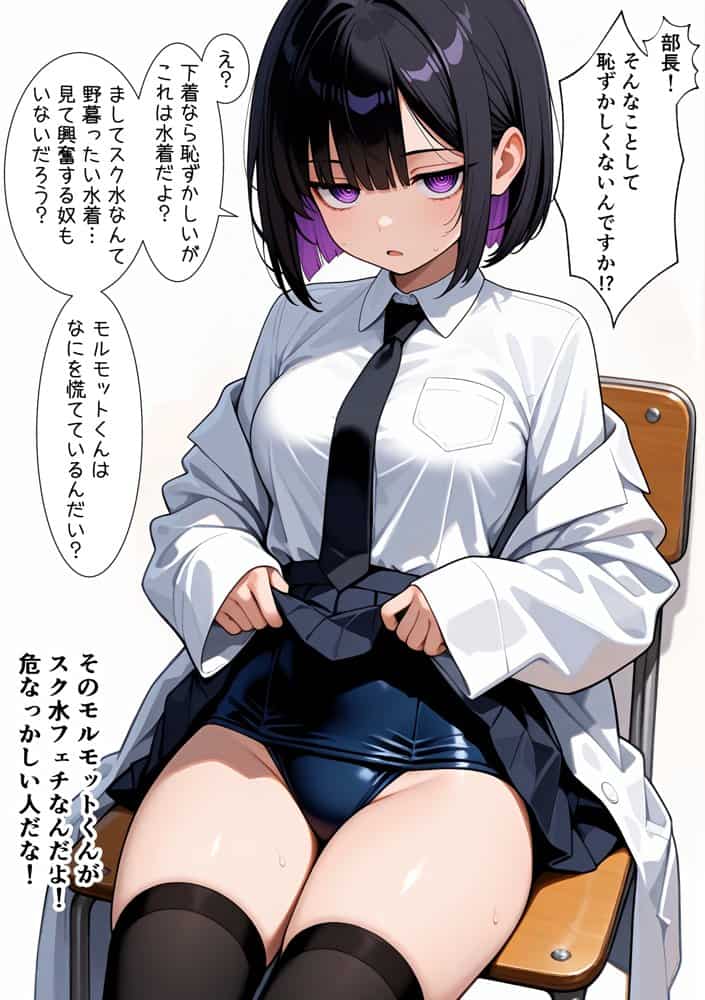 俺をモルモットくんと呼ぶクールな先輩  実はドMで種付け懇願を連呼してきた