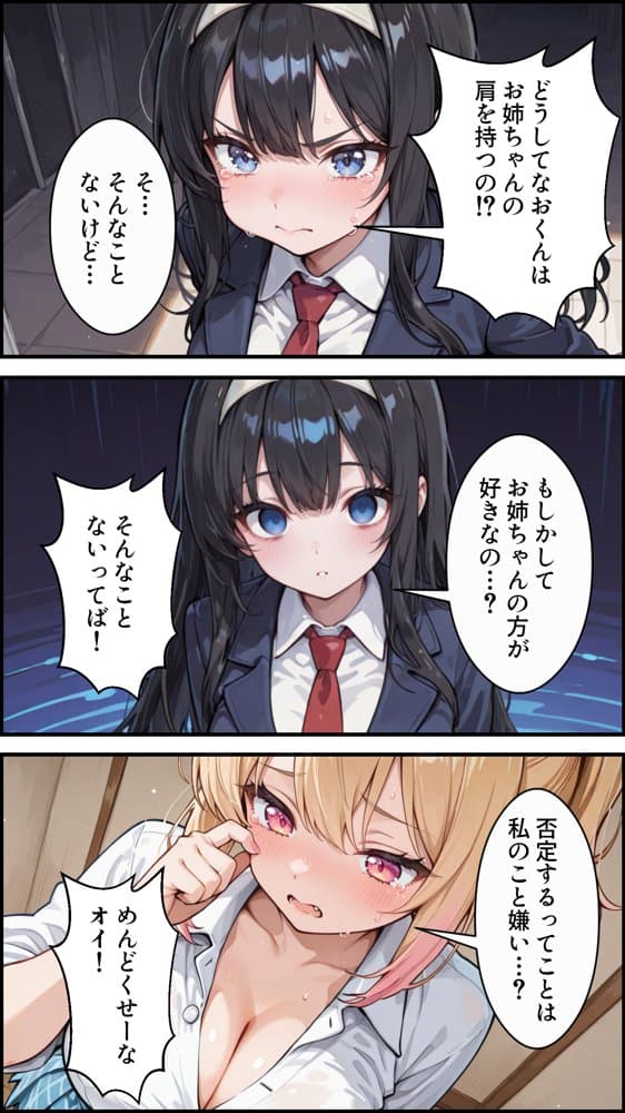 俺の彼女と彼女の姉が全力で搾り取ろうとする話