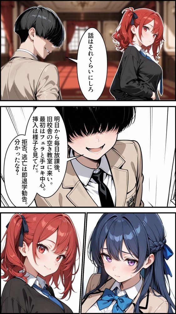 憧れの生徒会長は性処理肉便器 〜完全無欠の生徒会長、性処理委員に堕ちる〜