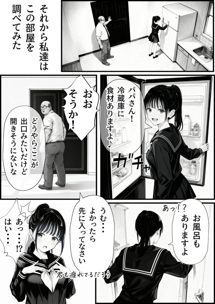 セックスしないと出られない部屋に娘の親友と閉じ込められたんだが・・・ hitomiエロ漫画raw(同人誌)無料サンプル画像021