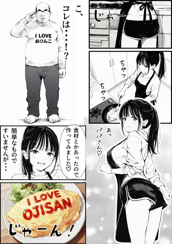 セックスしないと出られない部屋に娘の親友と閉じ込められたんだが・・・ hitomiエロ漫画raw(同人誌)無料サンプル画像025