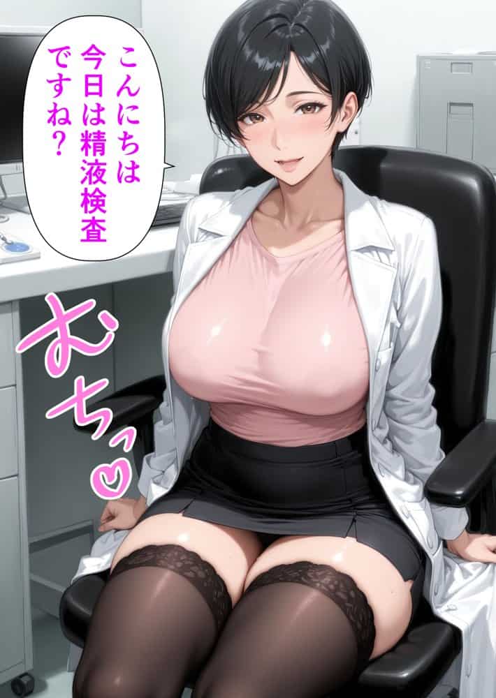 【精液が最強の美容薬の世界】 SSSレア精液で人生逆転！むちむち人妻女医の特別検診