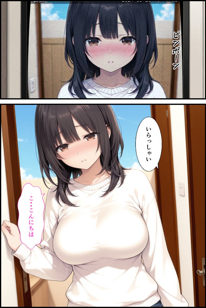 彼女とエロ配信したら高額で彼女とヤリたいって人が…