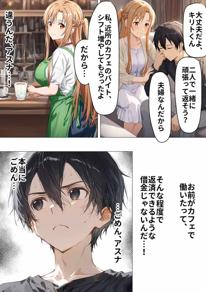 【総集編】SA●アスナ 寝取られ堕ちるヒロイン【1〜5巻】+新規1 hitomiエロ漫画raw(同人誌)無料サンプル画像176